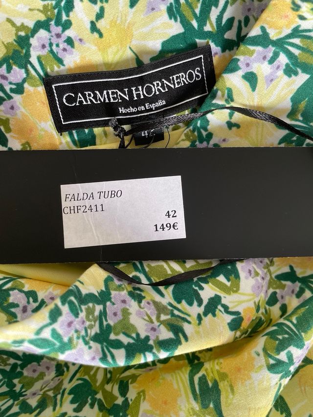 Traje Carmen Horneros - falda y top