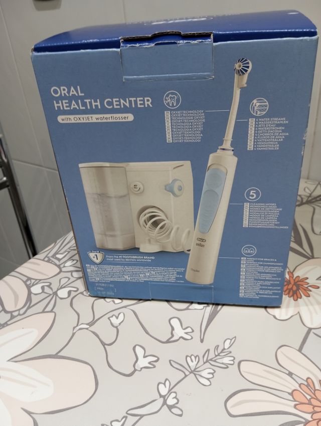 Irrigador Oral-B: Limpieza profunda