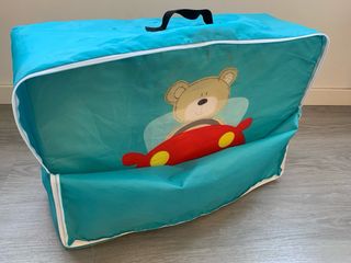 Cuna viaje plegable portátil Asalvo + colchón