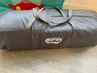 Cuna viaje plegable portátil Asalvo + colchón