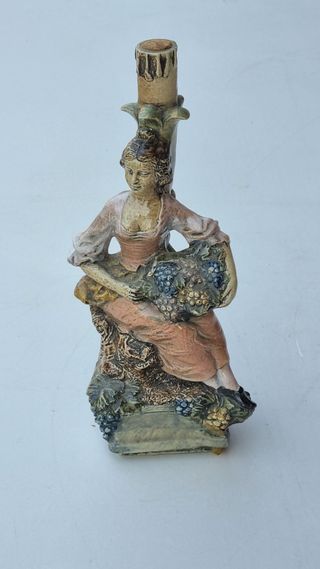 Bottiglia Ceramica Dipinta a Mano