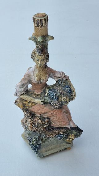 Bottiglia Ceramica Dipinta a Mano
