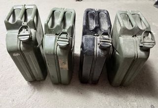 4 Jerrycans 20L - Bidones Combustible