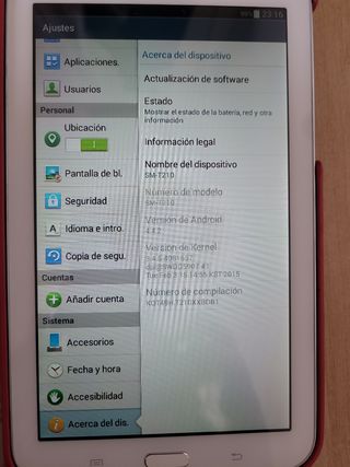 Tablet Samsung Galaxy Tab 3 T210