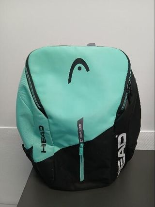 Mochila papel Head Tour negro y turquesa