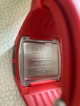 Reloj Nixon Rojo