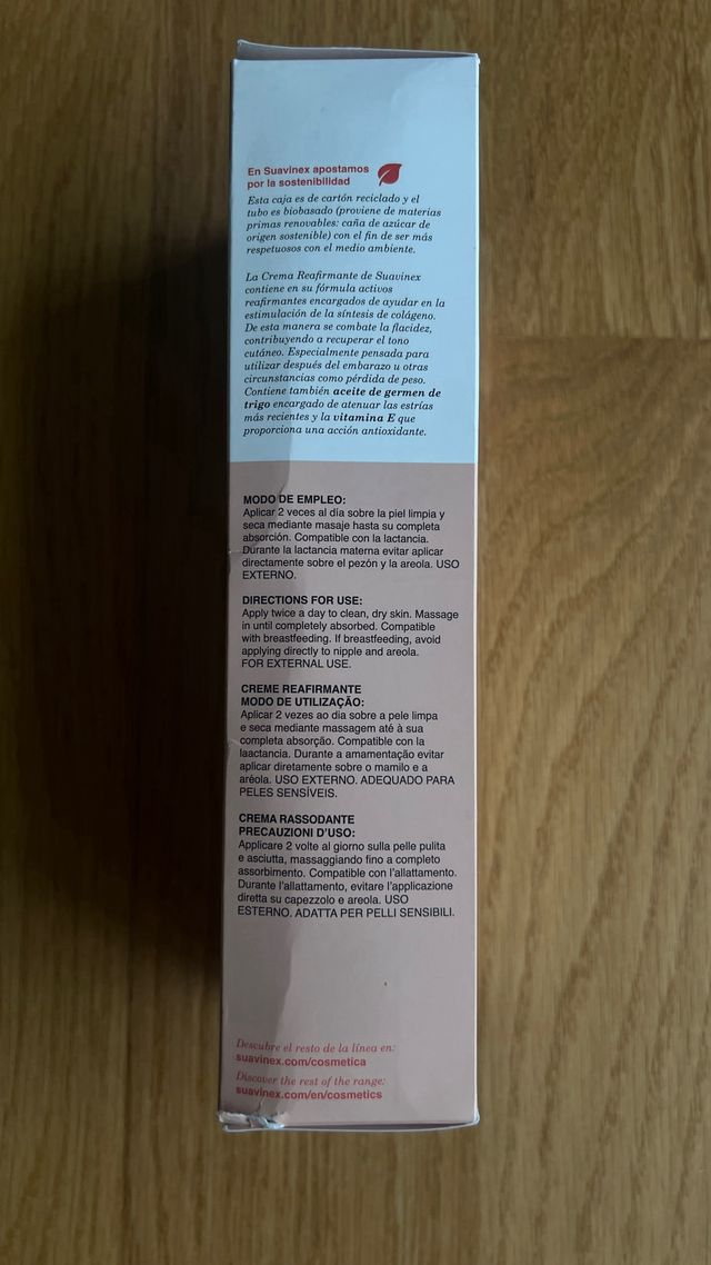 Crema Reafirmante Suavinex 250ml