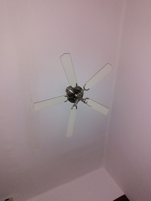 LOTE 2 Ventiladores techo 5 aspas blanco