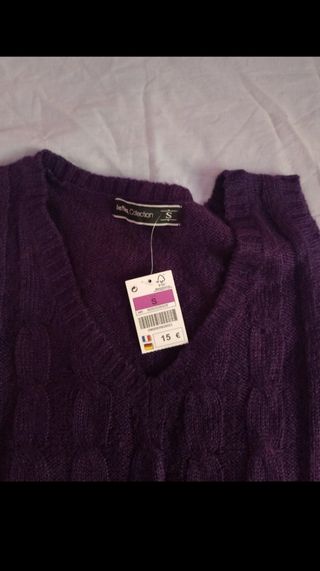 Chaleco Lefties morado - Talla S