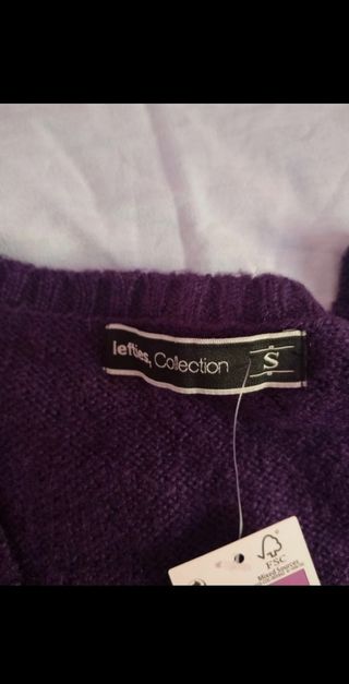 Chaleco Lefties morado - Talla S
