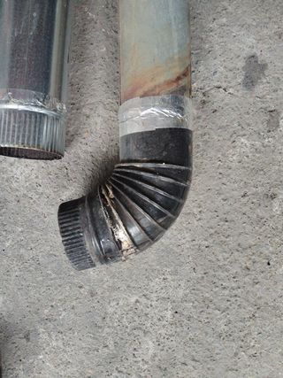 Tubos estufa --> 4 tubos + 3 codos + 2 adaptadores