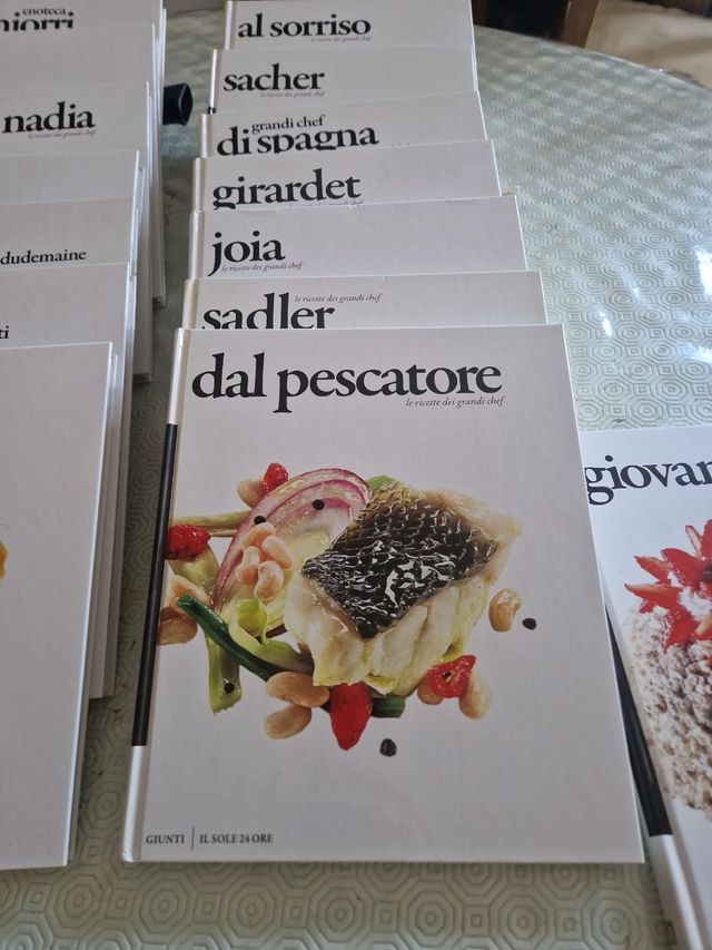 Enciclopedia di grandi chef italiani 15 volumi