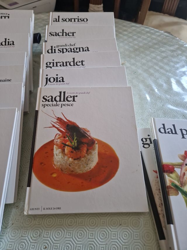 Enciclopedia di grandi chef italiani 15 volumi