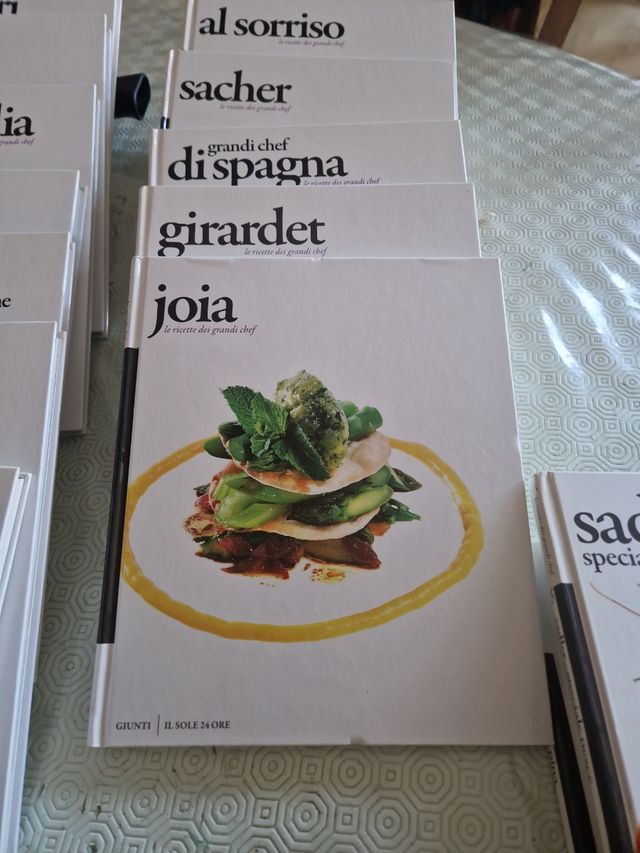Enciclopedia di grandi chef italiani 15 volumi