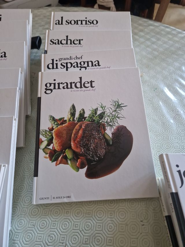 Enciclopedia di grandi chef italiani 15 volumi