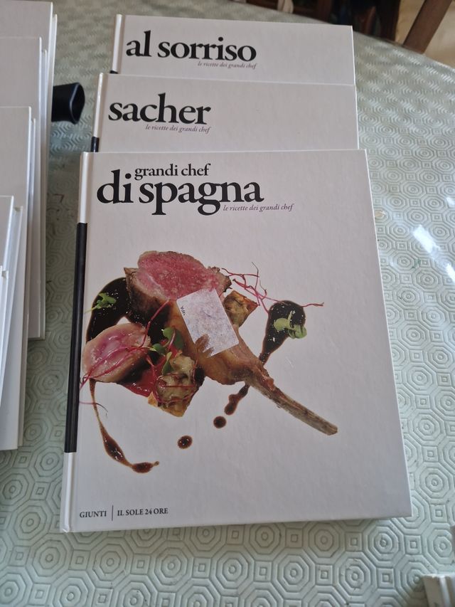 Enciclopedia di grandi chef italiani 15 volumi