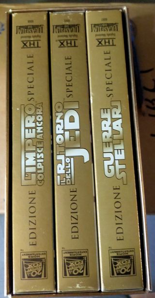 VHS Guerra Stellari - Trilogia