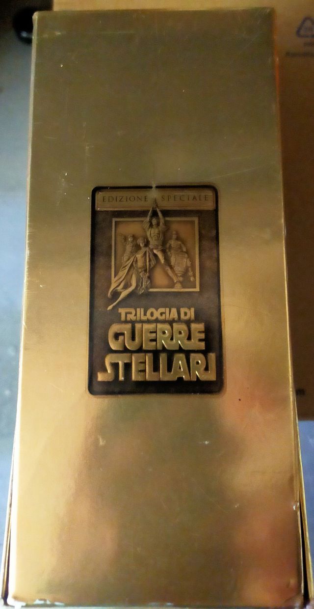 VHS Guerra Stellari - Trilogia