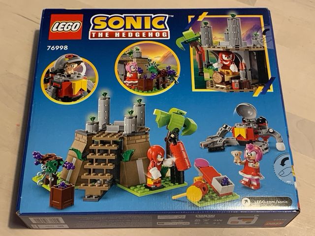 Lego Sonic the hedgehog 76998 Knuckles Amy