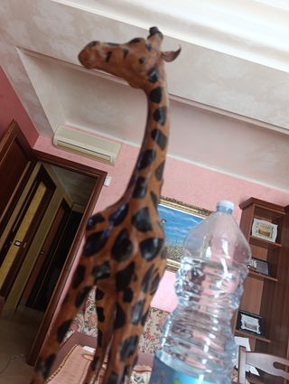 Giraffa vintage pelle