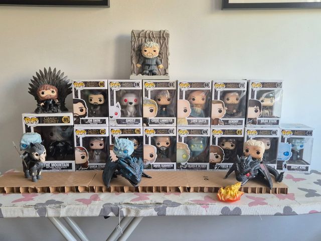 Coleccion Funko pop Juego de Tronos (19 figuras)