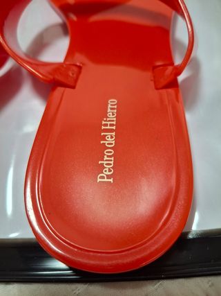 Sandalias Pedro del Hierro rojas