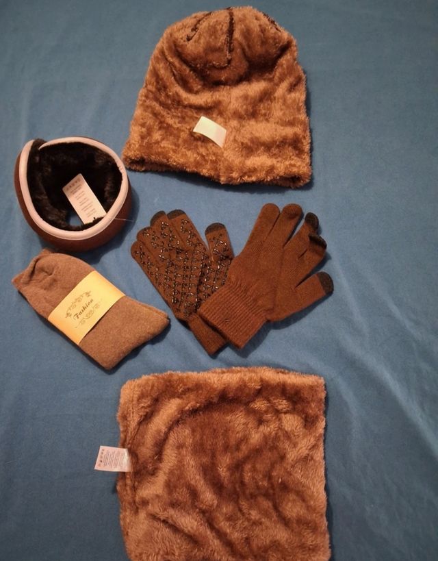 Ideal regalo Navidad: Conjunto artículos invierno