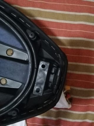 Asiento bi plaza moto sin cerrojo sillón rebaja