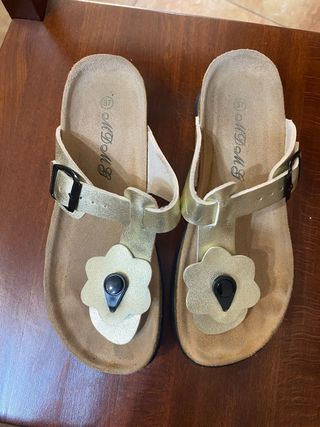 Ciabatte MDMG oro n.37