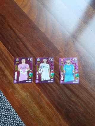 Cromos Guante de Oro Adrenalyn XL 24-25