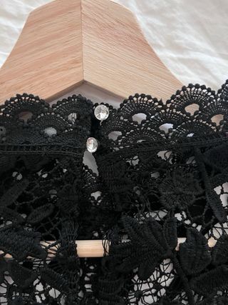Vestido negro Zara - Talla S