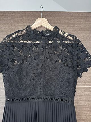 Vestido negro Zara - Talla S