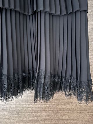 Vestido negro Zara - Talla S