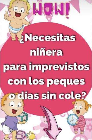 Niñera con referencias ☺️