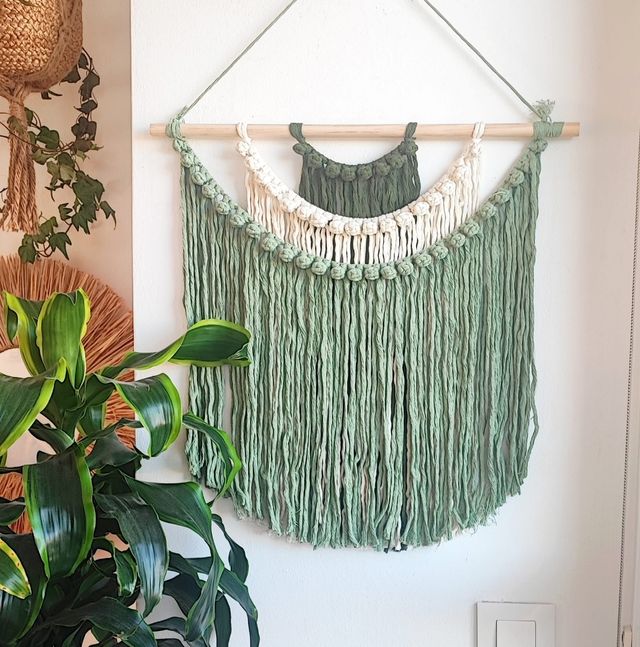 Tapiz macramé 50x50cms