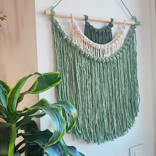 Tapiz macramé 50x50cms