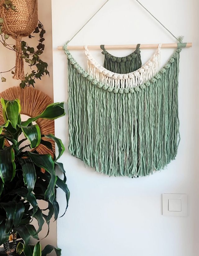 Tapiz macramé 50x50cms