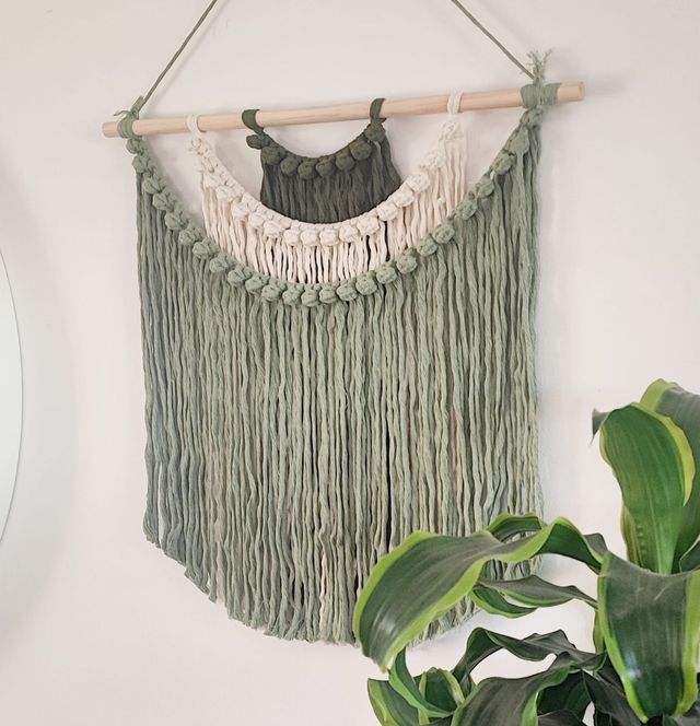 Tapiz macramé 50x50cms