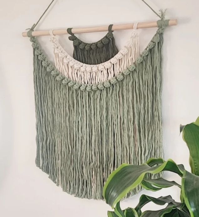 Tapiz macramé 50x50cms