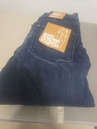 Pantalones vaqueros mujer, azul, talla s