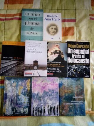 ¡LIBROS HOLOCAUSTO JUDIOS SEGUNDA GUERRA MUNDIAL !