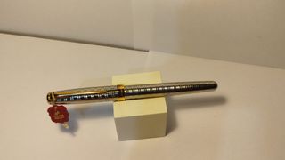 Parker Sonnet in argento Sterling Tartan GT 18 carati