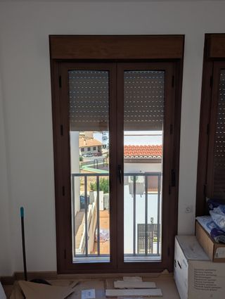 Ventanas aluminio abatibles, doble cristal