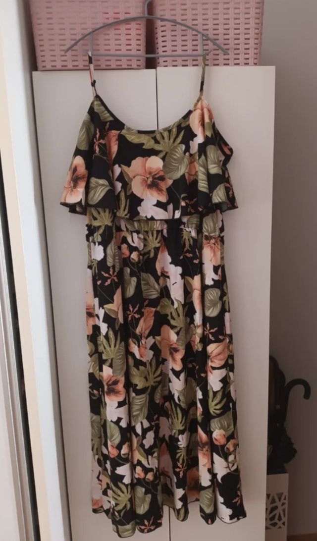 Vestido floral tirantes