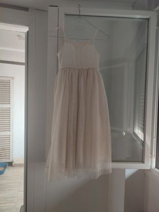 Vestidos niña verano beige
