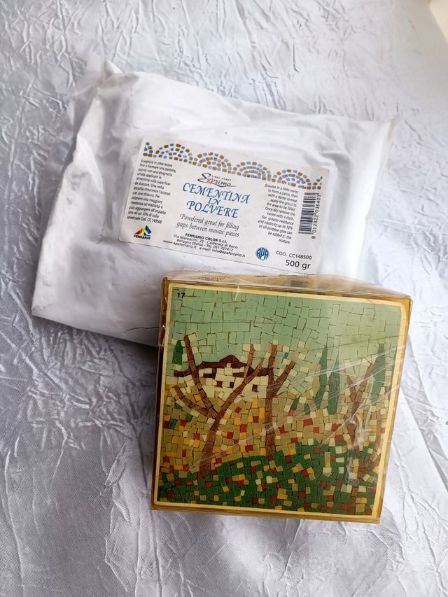 Set mosaico fai da te