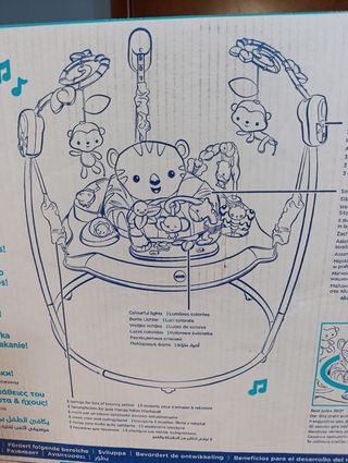 Girello Fisher-Price Jumperoo Selva