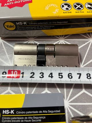 Cilindro Yale HS-K Alta Seguridad