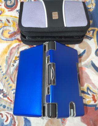 NUEVO.Funda Nintendo DS Lite,metal y policarbonato