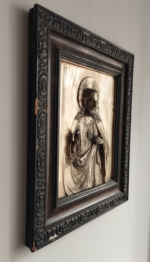 Bajorelieve Sagrado Corazón Jesús